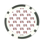 Lol Emoji Graphic Pattern Poker Chip Card Guard (10 pack) Back