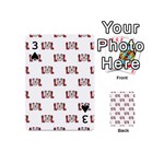 Lol Emoji Graphic Pattern Playing Cards 54 (Mini)  Front - Spade3