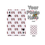 Lol Emoji Graphic Pattern Playing Cards 54 (Mini)  Front - Spade4