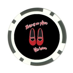 There Is No Place Like Home Poker Chip Card Guard by Valentinaart