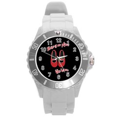 There Is No Place Like Home Round Plastic Sport Watch (l) by Valentinaart