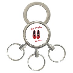 There is no place like home 3-Ring Key Chains