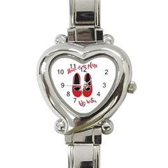 There is no place like home Heart Italian Charm Watch