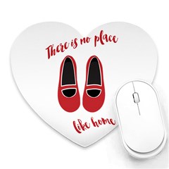 There is no place like home Heart Mousepads