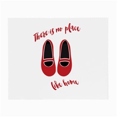 There Is No Place Like Home Small Glasses Cloth (2-side) by Valentinaart