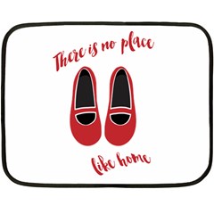 There Is No Place Like Home Double Sided Fleece Blanket (mini) 