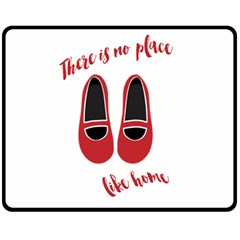 There is no place like home Fleece Blanket (Medium) 