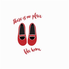 There is no place like home Small Garden Flag (Two Sides)