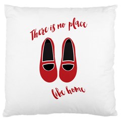 There Is No Place Like Home Large Cushion Case (one Side) by Valentinaart