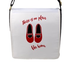 There Is No Place Like Home Flap Messenger Bag (l)  by Valentinaart