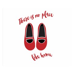 There Is No Place Like Home Double Sided Flano Blanket (small)  by Valentinaart