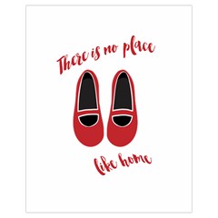 There Is No Place Like Home Drawstring Bag (small) by Valentinaart