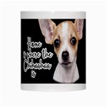 Chihuahua White Mugs Center