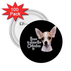 Chihuahua 2.25  Buttons (100 pack) 