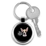 Chihuahua Key Chains (Round)  Front