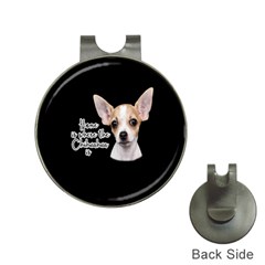 Chihuahua Hat Clips with Golf Markers