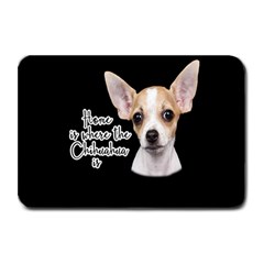 Chihuahua Plate Mats by Valentinaart