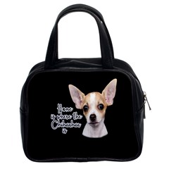 Chihuahua Classic Handbags (2 Sides)