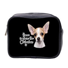 Chihuahua Mini Toiletries Bag 2-Side