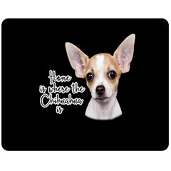 Chihuahua Fleece Blanket (Medium) 