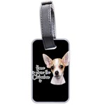 Chihuahua Luggage Tags (Two Sides) Back