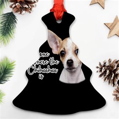 Chihuahua Christmas Tree Ornament (Two Sides)