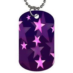 Background With A Stars Dog Tag (one Side) by Nexatart