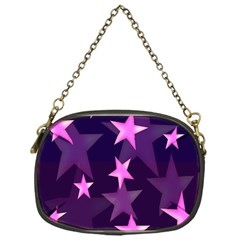 Background With A Stars Chain Purses (one Side)  by Nexatart