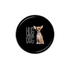 Chihuahua Hat Clip Ball Marker by Valentinaart