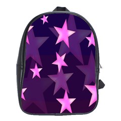 Background With A Stars School Bags (xl)  by Nexatart