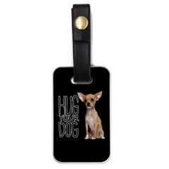 Chihuahua Luggage Tags (one Side)  by Valentinaart