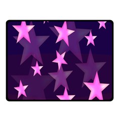 Background With A Stars Double Sided Fleece Blanket (small)  by Nexatart