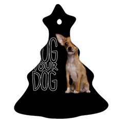 Chihuahua Christmas Tree Ornament (two Sides) by Valentinaart