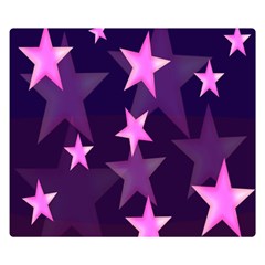 Background With A Stars Double Sided Flano Blanket (small)  by Nexatart