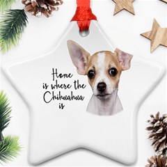 Chihuahua Ornament (star) by Valentinaart