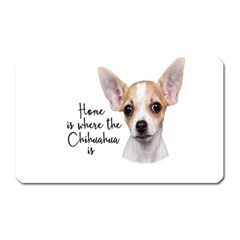 Chihuahua Magnet (rectangular) by Valentinaart