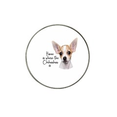 Chihuahua Hat Clip Ball Marker by Valentinaart