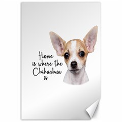 Chihuahua Canvas 20  X 30   by Valentinaart