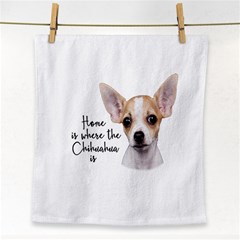 Chihuahua Face Towel by Valentinaart