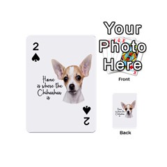 Chihuahua Playing Cards 54 (mini)  by Valentinaart