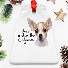 Chihuahua Bell Ornament (two Sides) by Valentinaart