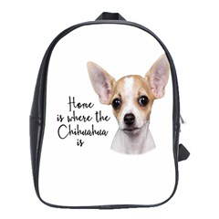 Chihuahua School Bags (xl)  by Valentinaart