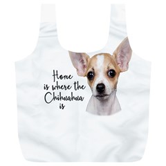 Chihuahua Full Print Recycle Bags (l)  by Valentinaart