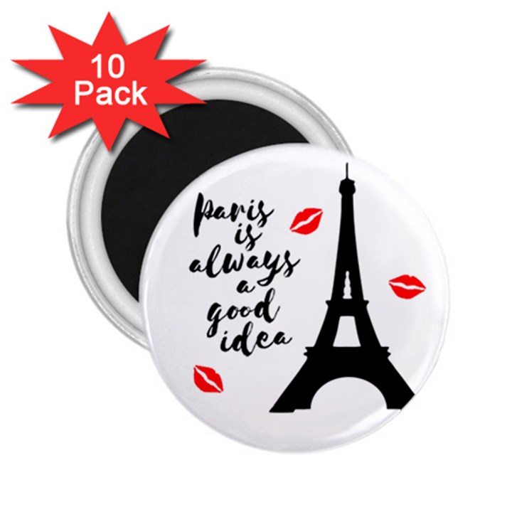 Paris 2.25  Magnets (10 pack) 