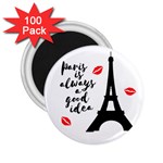 Paris 2.25  Magnets (100 pack)  Front