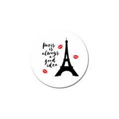 Paris Golf Ball Marker by Valentinaart