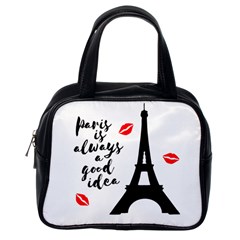 Paris Classic Handbags (one Side) by Valentinaart