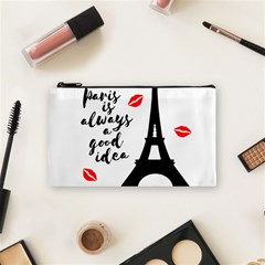 Paris Cosmetic Bag (small)  by Valentinaart