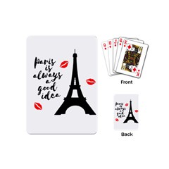 Paris Playing Cards (mini)  by Valentinaart