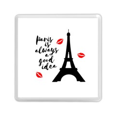 Paris Memory Card Reader (square)  by Valentinaart